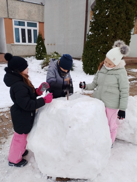Zabawy na śniegu
