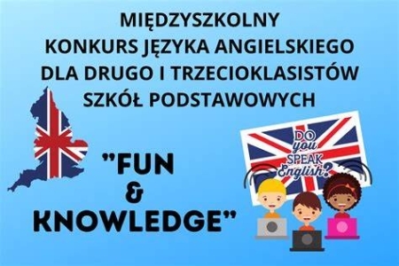 Międzyszkolny Konkurs Języka Angielskiego Fun&Knowledge