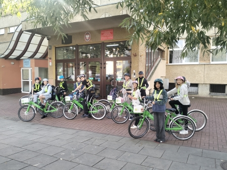 Wycieczka rowerowa klasy 7b