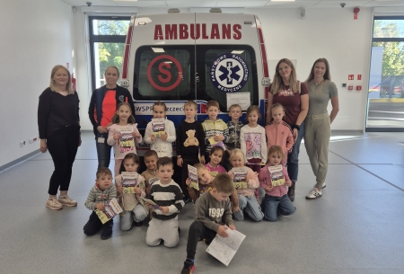 Wizyta w Wojewódzkiej Stacji Pogotowia Ratunkowego w Szczecinie