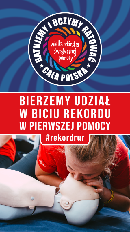 Pobijanie rekordu - Ratujemy i uczymy ratować