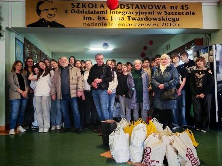 Akcja Szkolnego Koła Wolontariatu oraz Samorządu Uczniowskiego