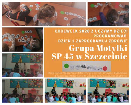Grupa Motylki dołączyła do CodeWeek 2020 z Uczymy Dzieci Programować - Dzień 1 Z...