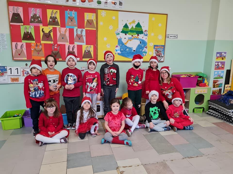 Wizyta Świętego Mikołaja u przedszkolaków