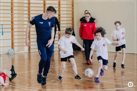 Portowcy odwiedzili Szkołę Podstawową nr 45